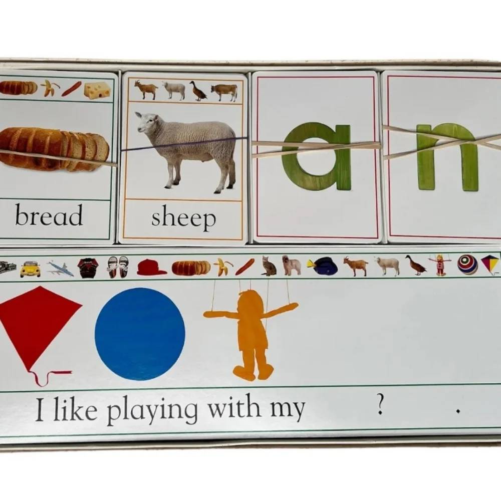 Vintage Word Play Card Games Activities for Reading and Spelling
